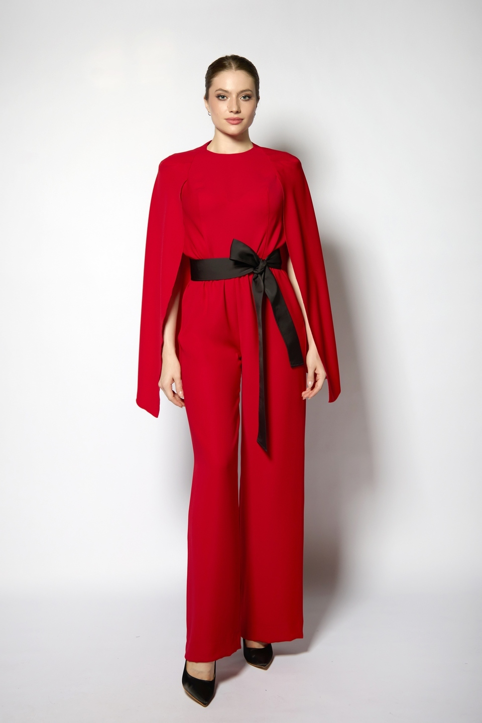 Комбинезон из струящейся ткани